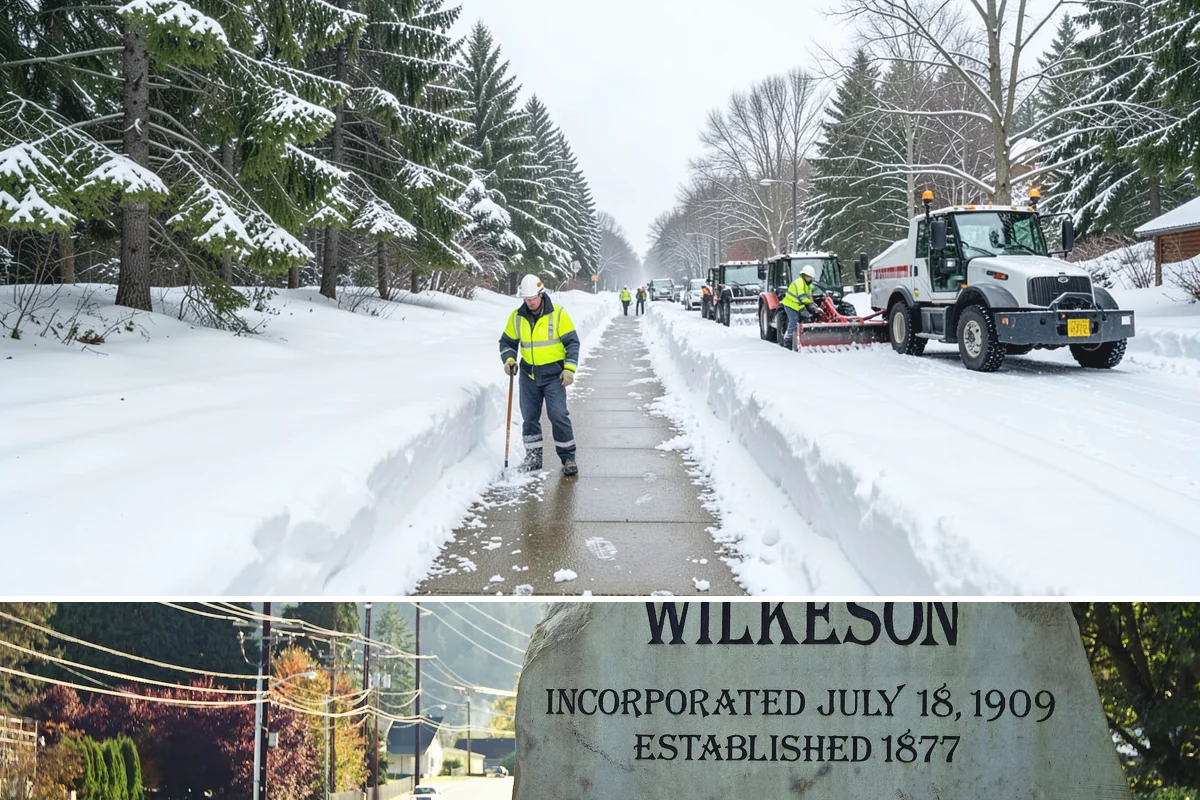 Stair Snow Removal in Wilkeson, Pierce County, WA - Stairs demand clearing from the first snowfall through late-winter mornings when melt refreezes into invisible glaze on each...