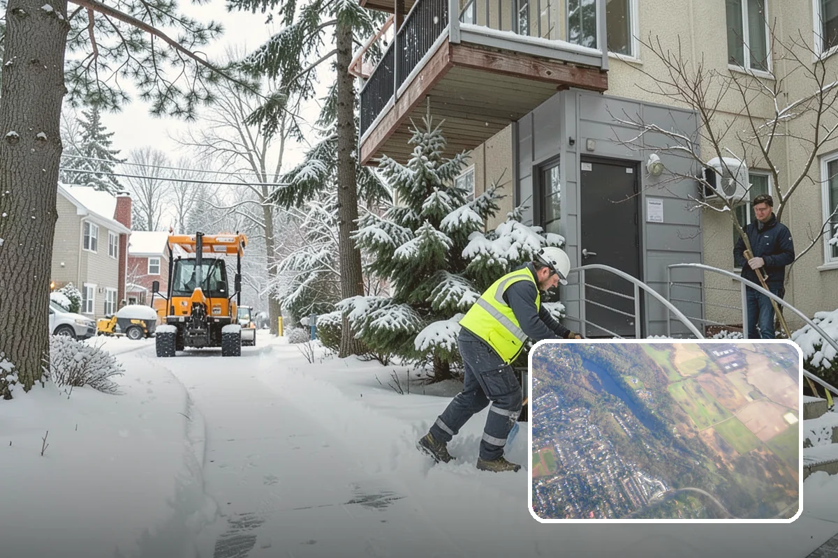 Stairs Deicing in Algona, King County, WA - Clears the invisible glaze that shoveling leaves behind
