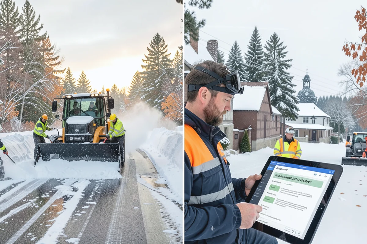Stairs Deicing in Auburn, King County, WA - Inspect each tread and nosing for a refreeze glaze