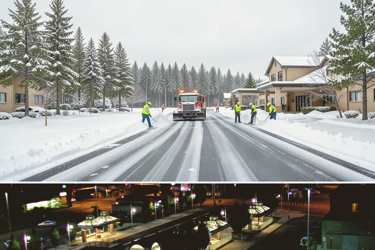 Stairs Deicing in Auburn, King County, WA - Deice stairs immediately whenever freezing rain or overnight refreeze is expected, most likely December and January in the...