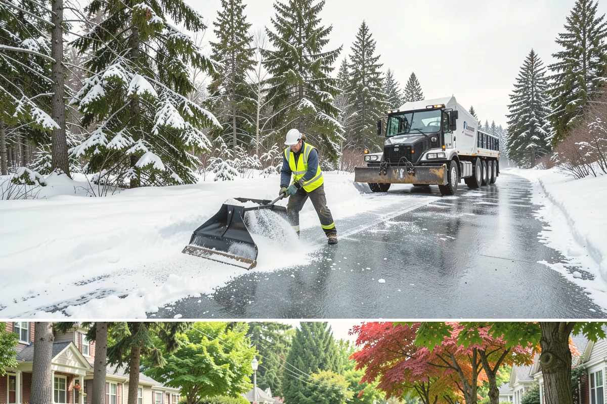 Stairs Deicing in Beaux Arts Village, King County, WA - Deice stairs immediately whenever freezing rain or overnight refreeze is expected, most likely December and January in the...