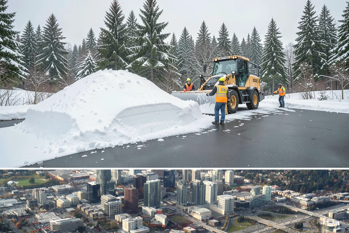 Stairs Deicing in Bellevue, King County, WA - Deice stairs immediately whenever freezing rain or overnight refreeze is expected, most likely December and January in the...