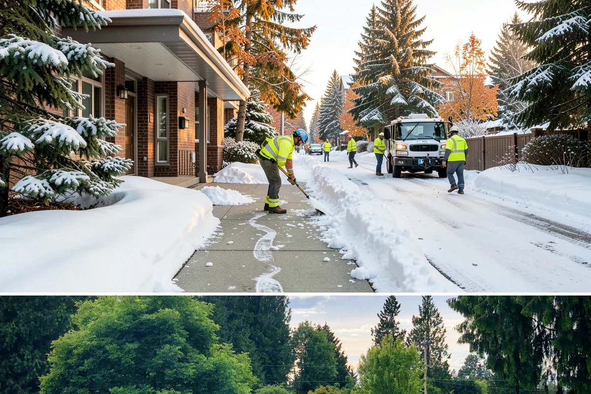 Stairs Deicing in Bonney Lake, Pierce County, WA - Deice stairs immediately whenever freezing rain or overnight refreeze is expected, most likely December and January in the...