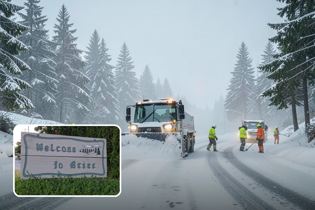 Stairs Deicing in Brier, Snohomish County, WA - Clears the invisible glaze that shoveling leaves behind
