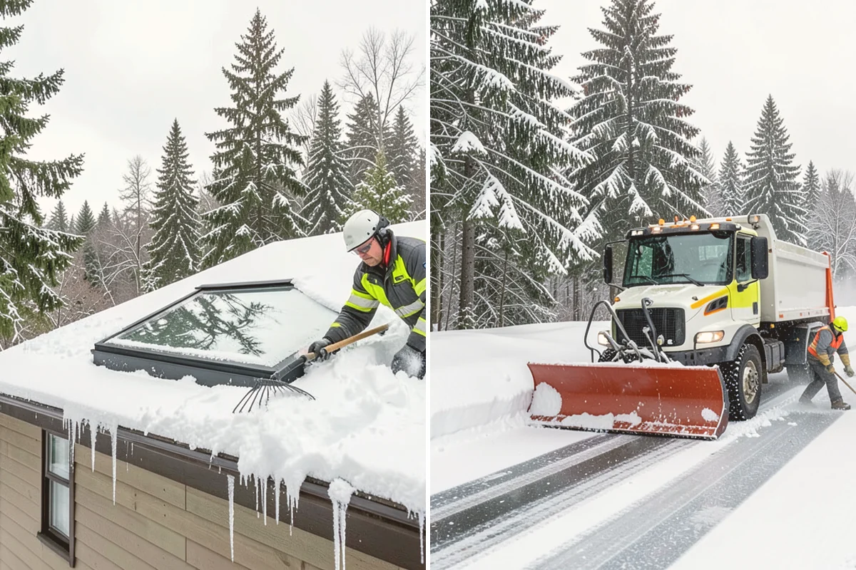 Stairs Deicing in Brier, Snohomish County, WA - Inspect each tread and nosing for a refreeze glaze