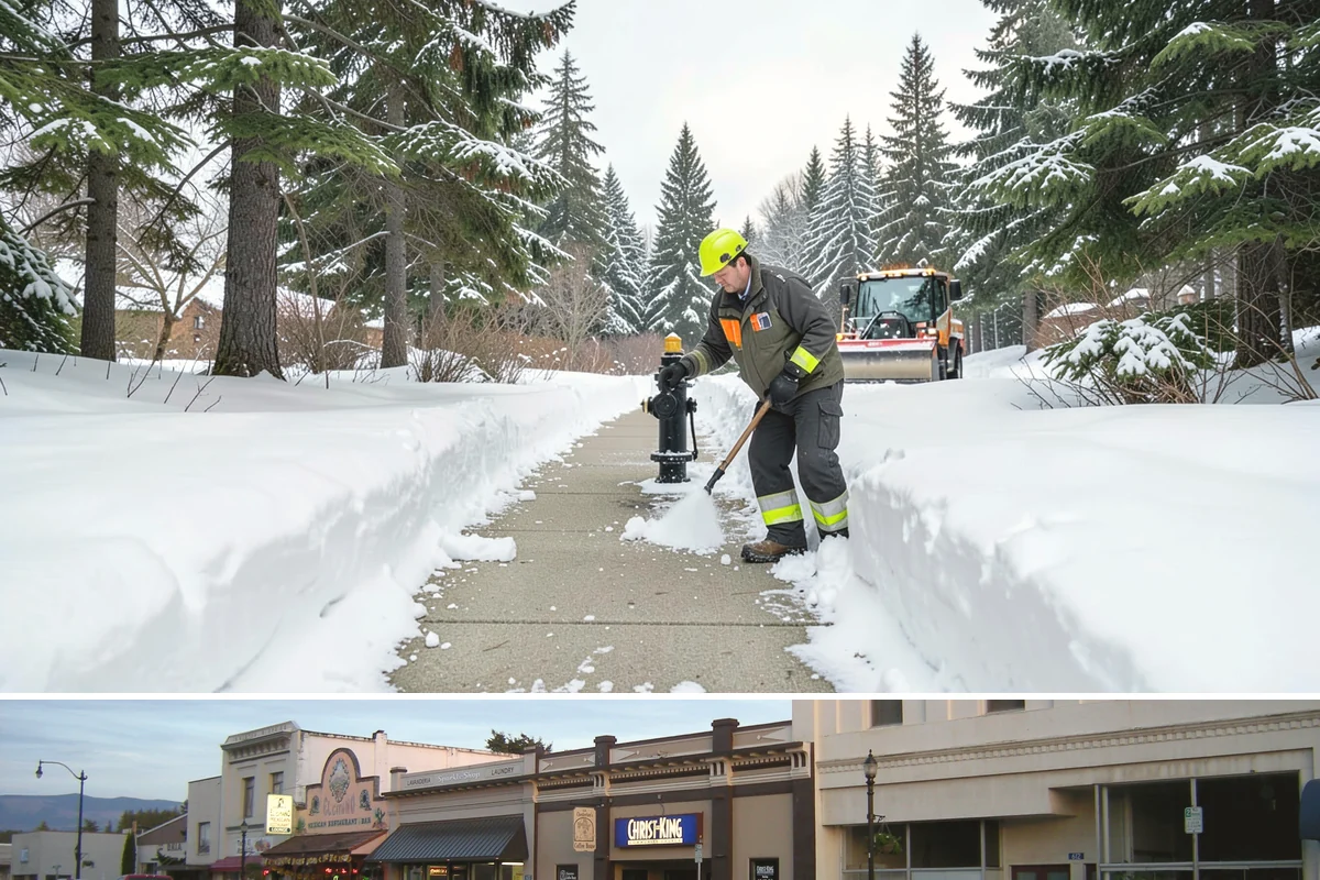 Stairs Deicing in Burlington, Skagit County, WA - Deice stairs immediately whenever freezing rain or overnight refreeze is expected, most likely December and January in the...