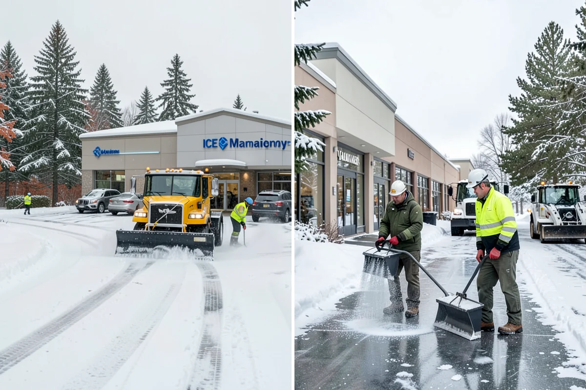 Stairs Deicing in Clyde Hill, King County, WA - Inspect each tread and nosing for a refreeze glaze