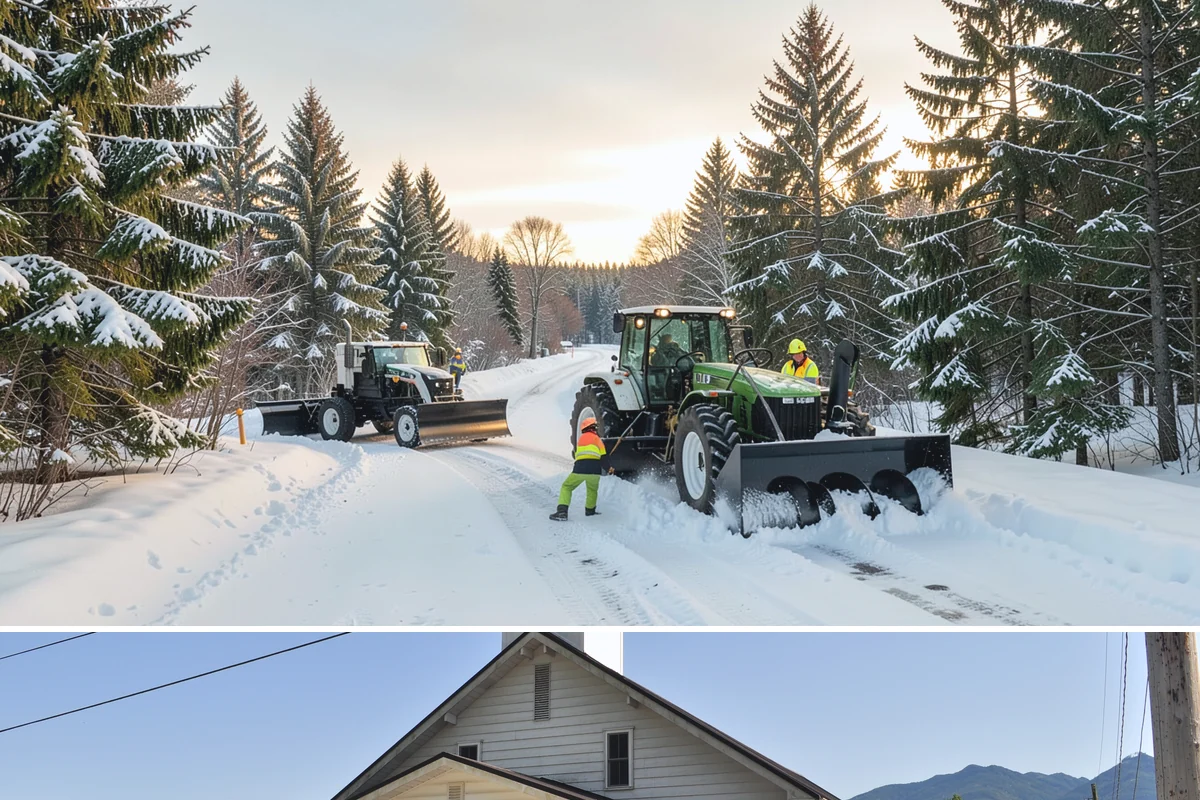 Stairs Deicing in Concrete, Skagit County, WA - Deice stairs immediately whenever freezing rain or overnight refreeze is expected, most likely December and January in the...