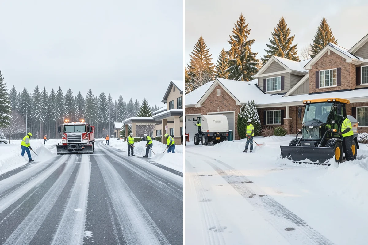 Stairs Deicing in Darrington, Snohomish County, WA - Inspect each tread and nosing for a refreeze glaze