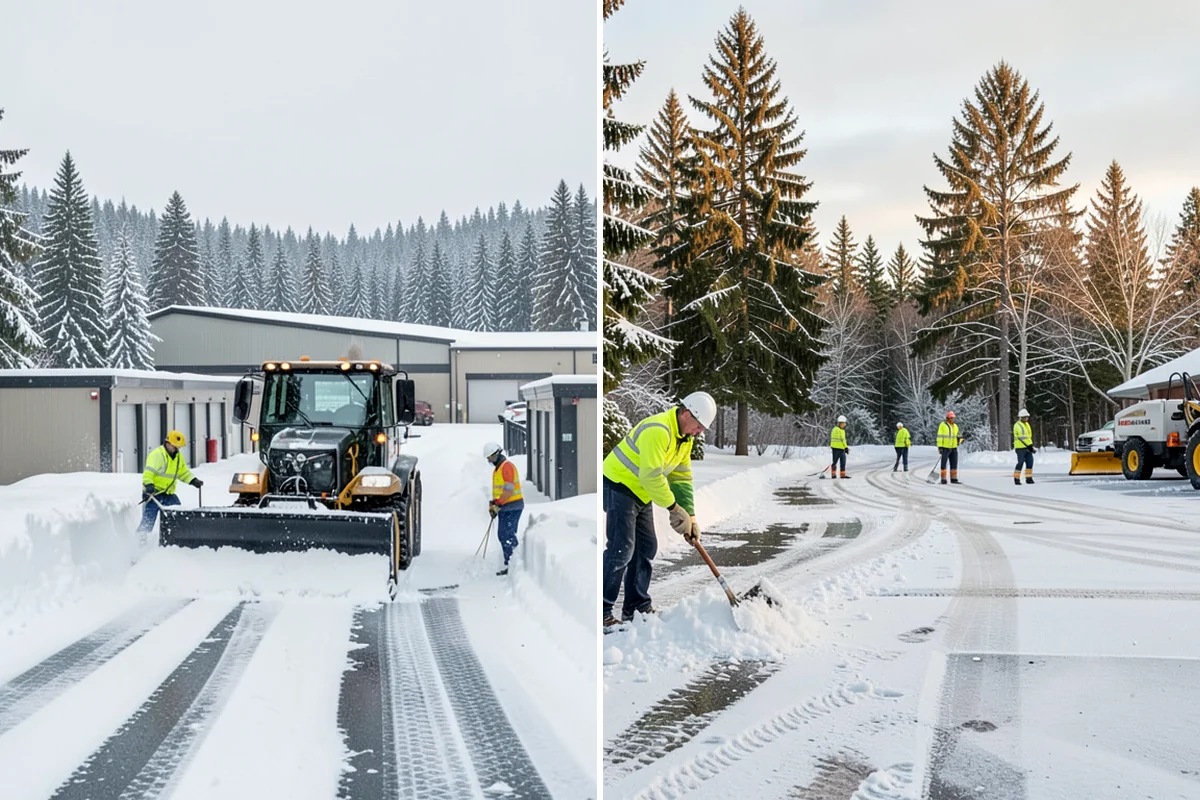 Stairs Deicing in Enumclaw, King County, WA - Inspect each tread and nosing for a refreeze glaze
