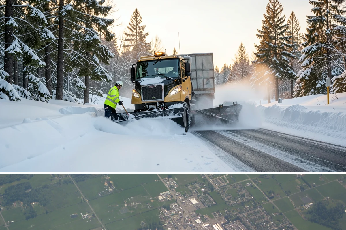 Stairs Deicing in Enumclaw, King County, WA - Deice stairs immediately whenever freezing rain or overnight refreeze is expected, most likely December and January in the...