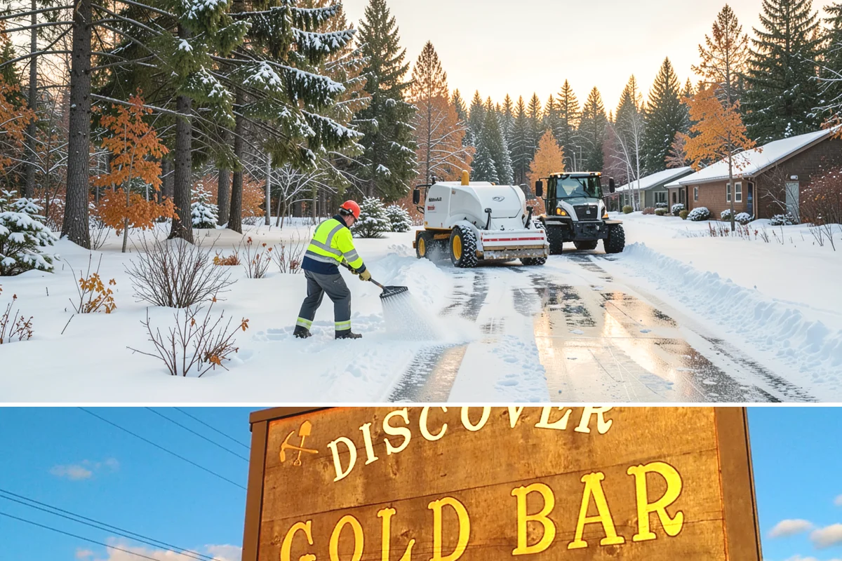 Stairs Deicing in Gold Bar, Snohomish County, WA - Deice stairs immediately whenever freezing rain or overnight refreeze is expected, most likely December and January in the...