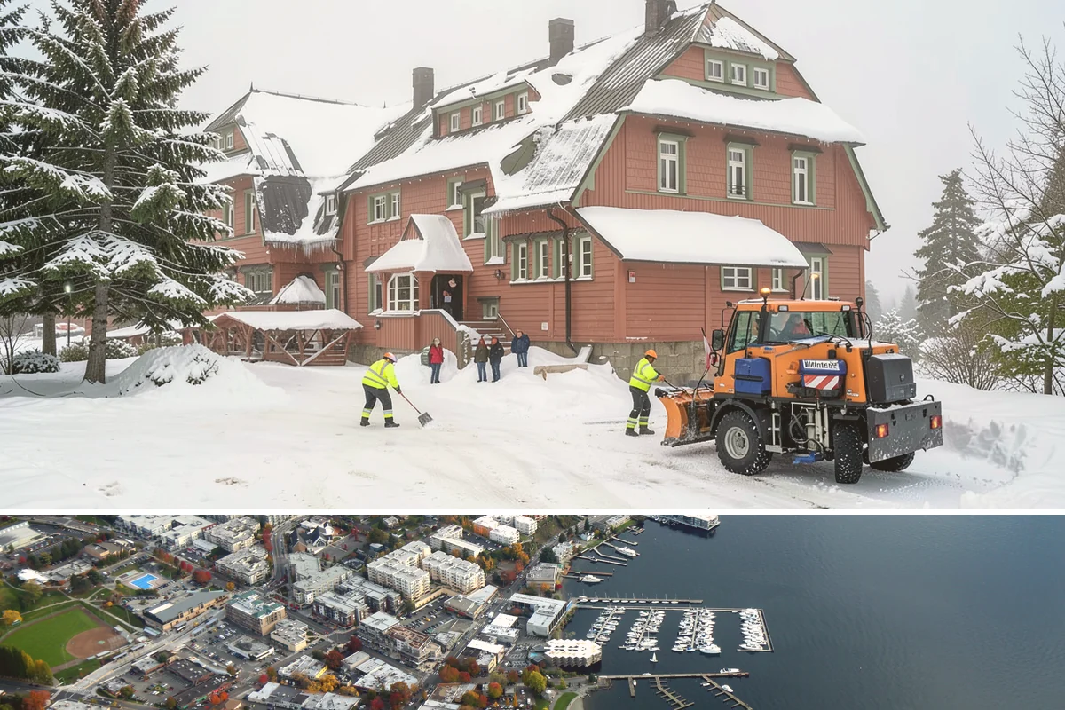 Stairs Deicing in Kirkland, King County, WA - Deice stairs immediately whenever freezing rain or overnight refreeze is expected, most likely December and January in the...