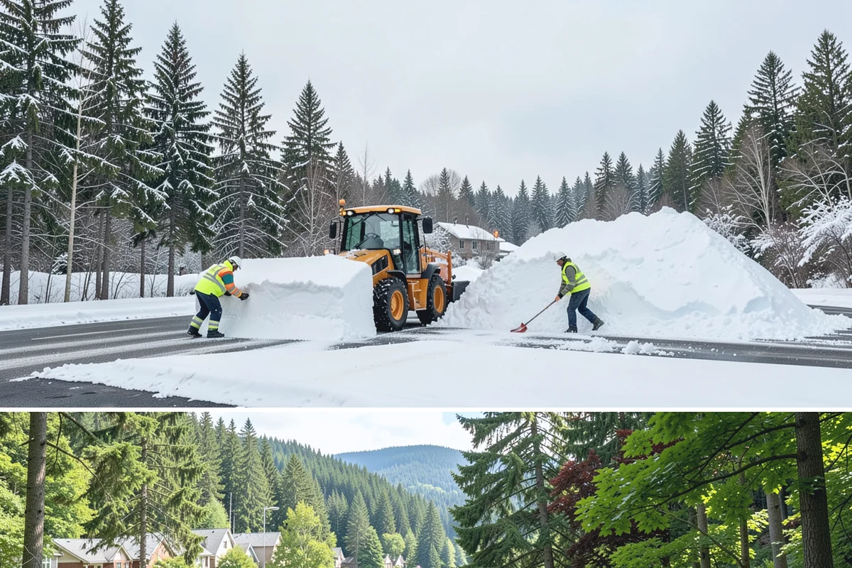 Stairs Deicing in Lake Forest Park, King County, WA - Deice stairs immediately whenever freezing rain or overnight refreeze is expected, most likely December and January in the...