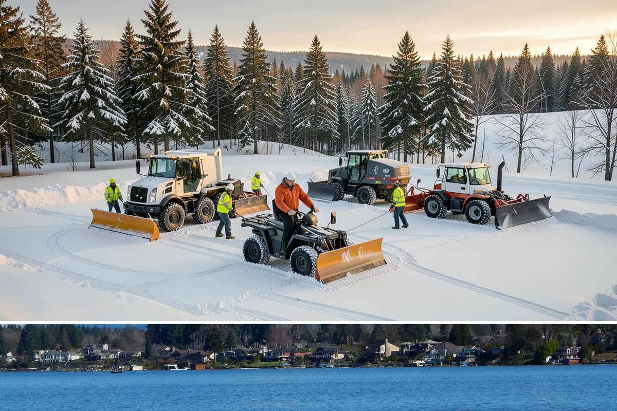 Stairs Deicing in Lake Stevens, Snohomish County, WA - Deice stairs immediately whenever freezing rain or overnight refreeze is expected, most likely December and January in the...