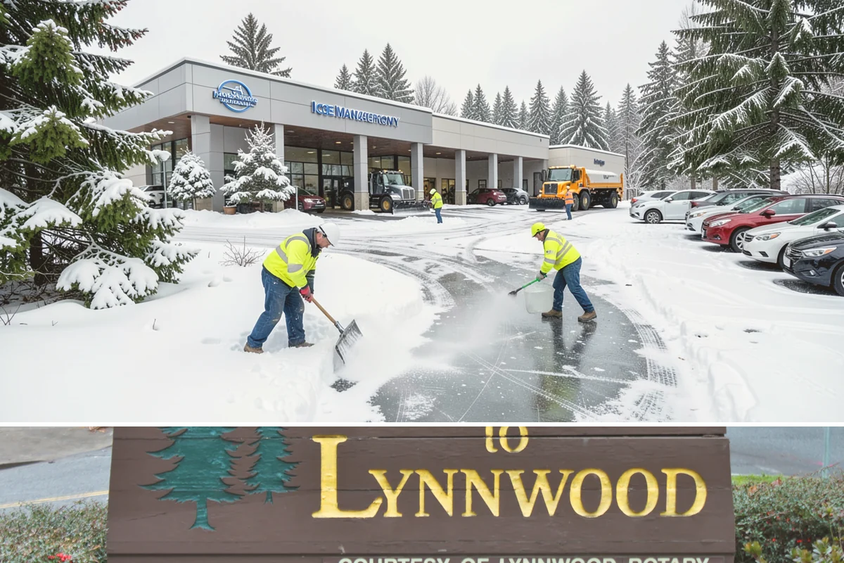 Stairs Deicing in Lynnwood, Snohomish County, WA - Deice stairs immediately whenever freezing rain or overnight refreeze is expected, most likely December and January in the...