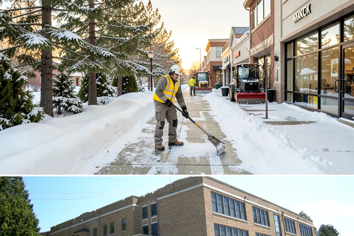 Stairs Deicing in Maple Valley, King County, WA - Deice stairs immediately whenever freezing rain or overnight refreeze is expected, most likely December and January in the...