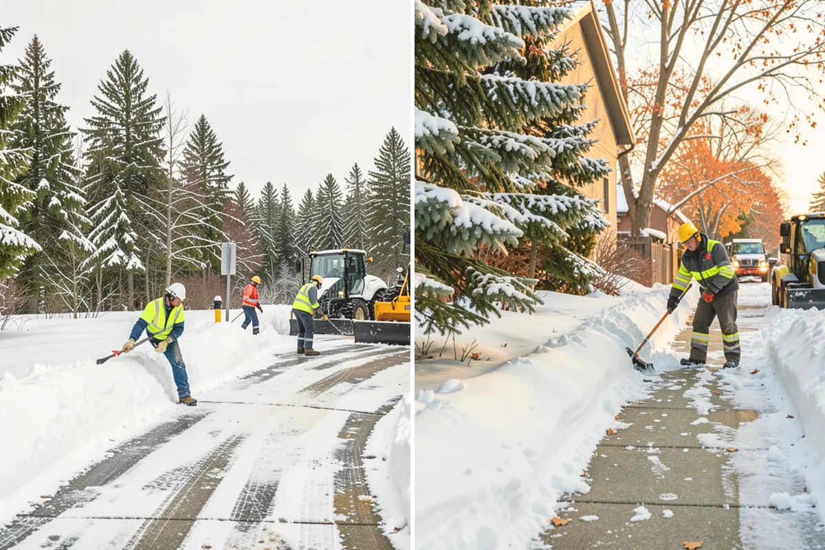 Stairs Deicing in Milton, King County, WA - Inspect each tread and nosing for a refreeze glaze