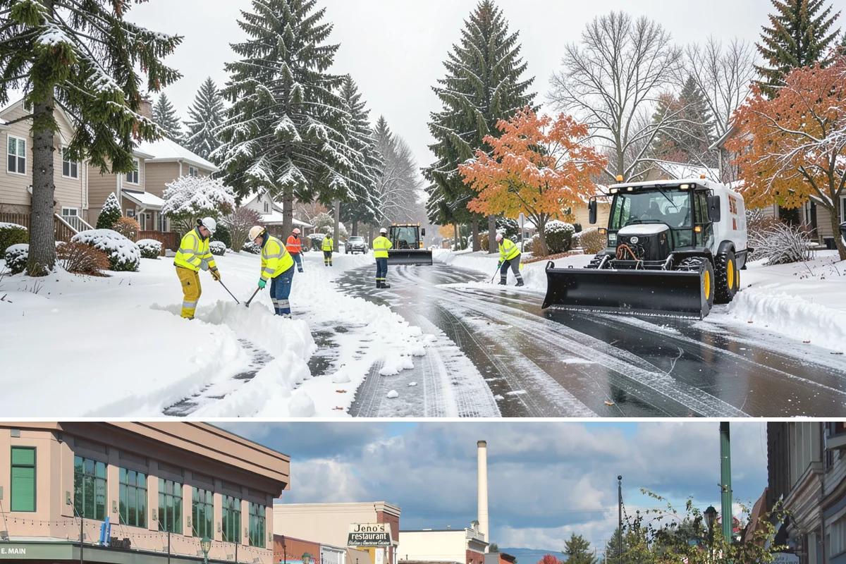 Stairs Deicing in Monroe, Snohomish County, WA - Deice stairs immediately whenever freezing rain or overnight refreeze is expected, most likely December and January in the...