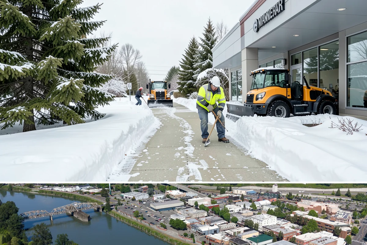 Stairs Deicing in Mount Vernon, Skagit County, WA - Deice stairs immediately whenever freezing rain or overnight refreeze is expected, most likely December and January in the...