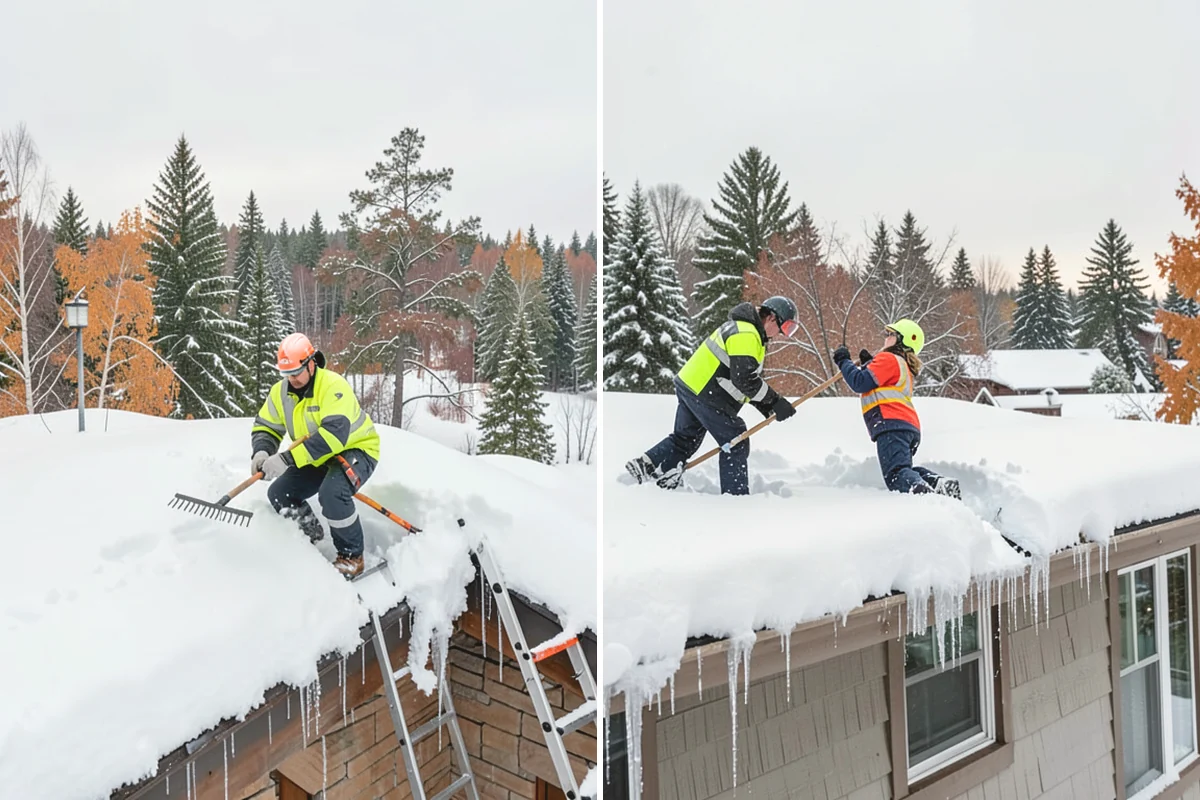 Stairs Deicing in Mountlake Terrace, Snohomish County, WA - Inspect each tread and nosing for a refreeze glaze