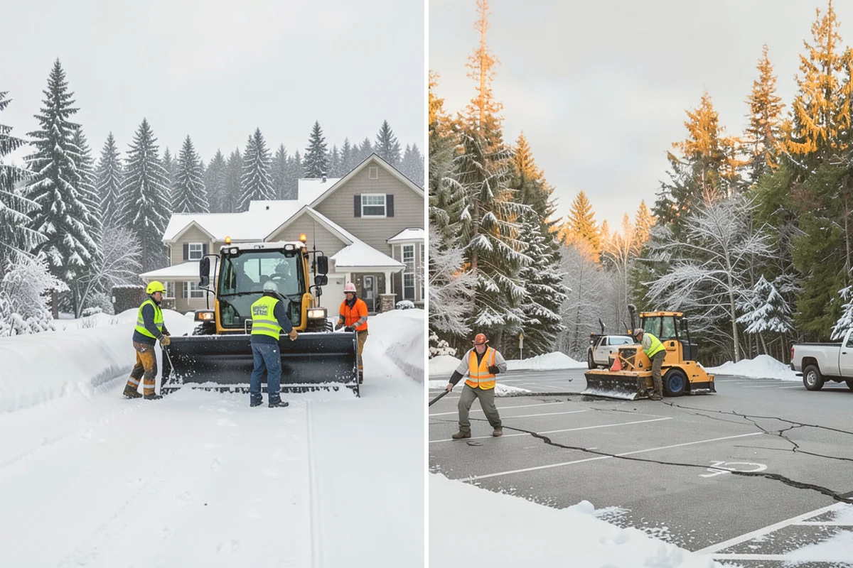 Stairs Deicing in Newcastle, King County, WA - Inspect each tread and nosing for a refreeze glaze
