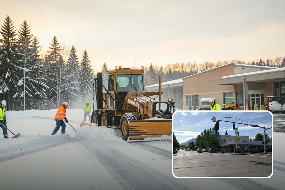 Stairs Deicing in North Bend, King County, WA - Clears the invisible glaze that shoveling leaves behind