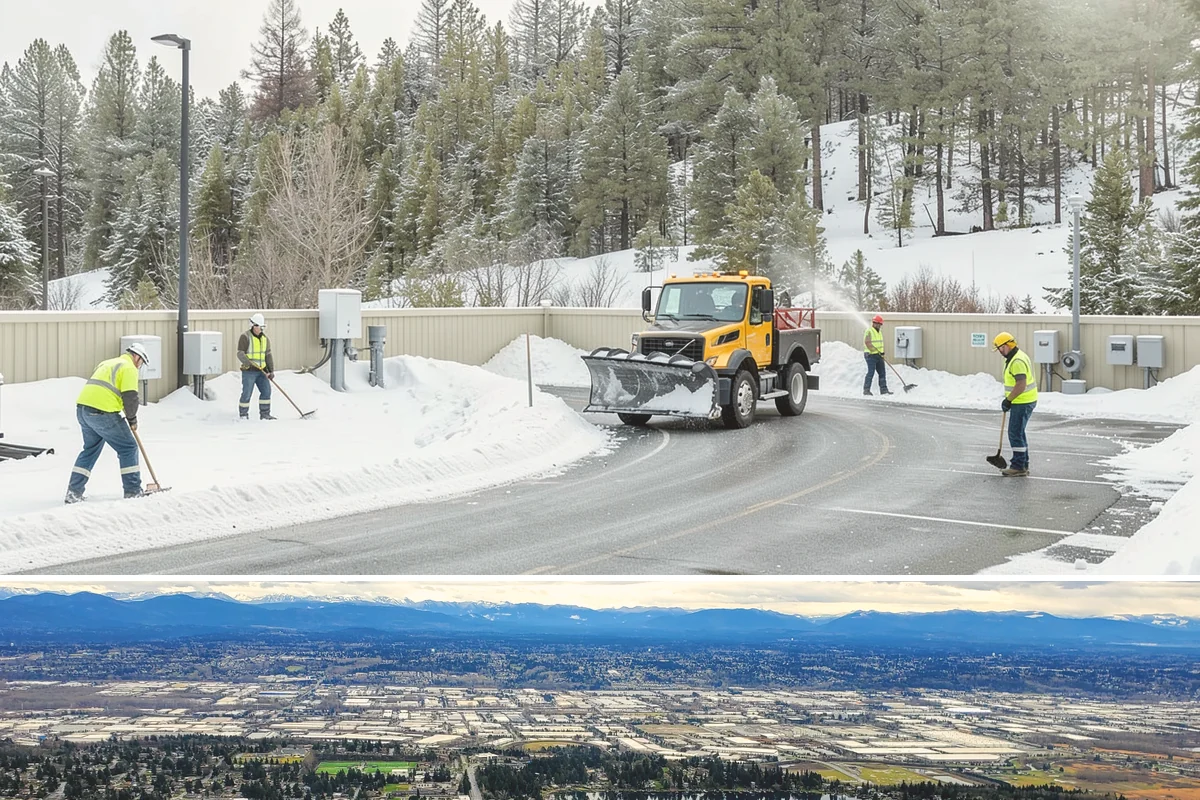 Stairs Deicing in SeaTac, King County, WA - Deice stairs immediately whenever freezing rain or overnight refreeze is expected, most likely December and January in the...