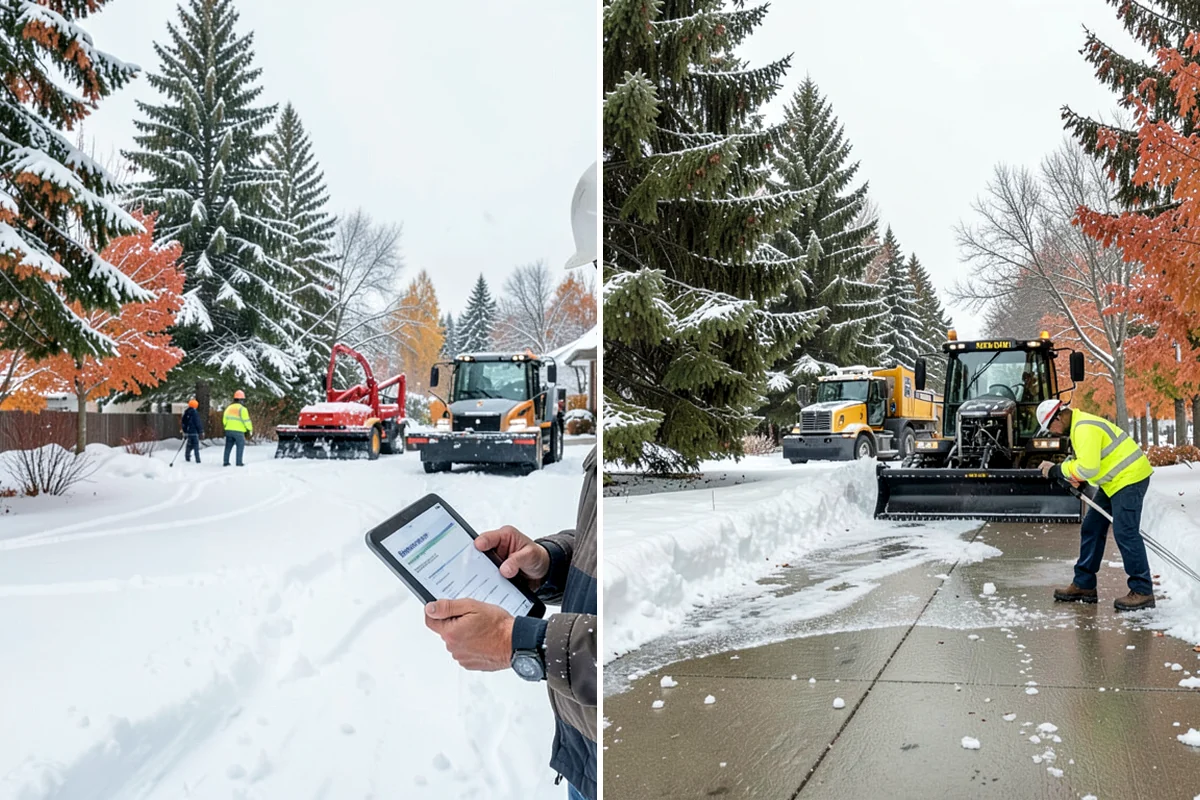 Stairs Deicing in Shoreline, King County, WA - Inspect each tread and nosing for a refreeze glaze