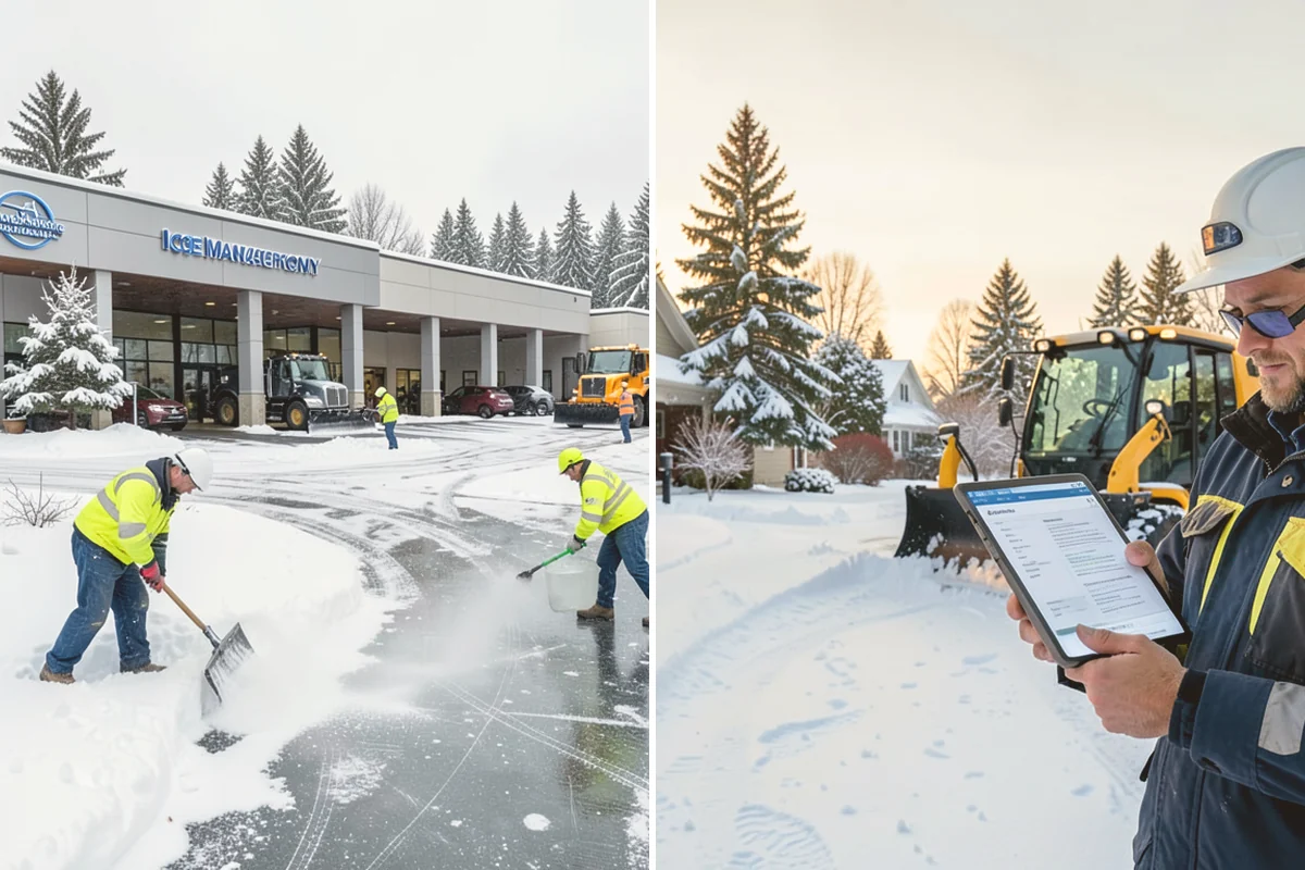 Stairs Deicing in Stanwood, Snohomish County, WA - Inspect each tread and nosing for a refreeze glaze