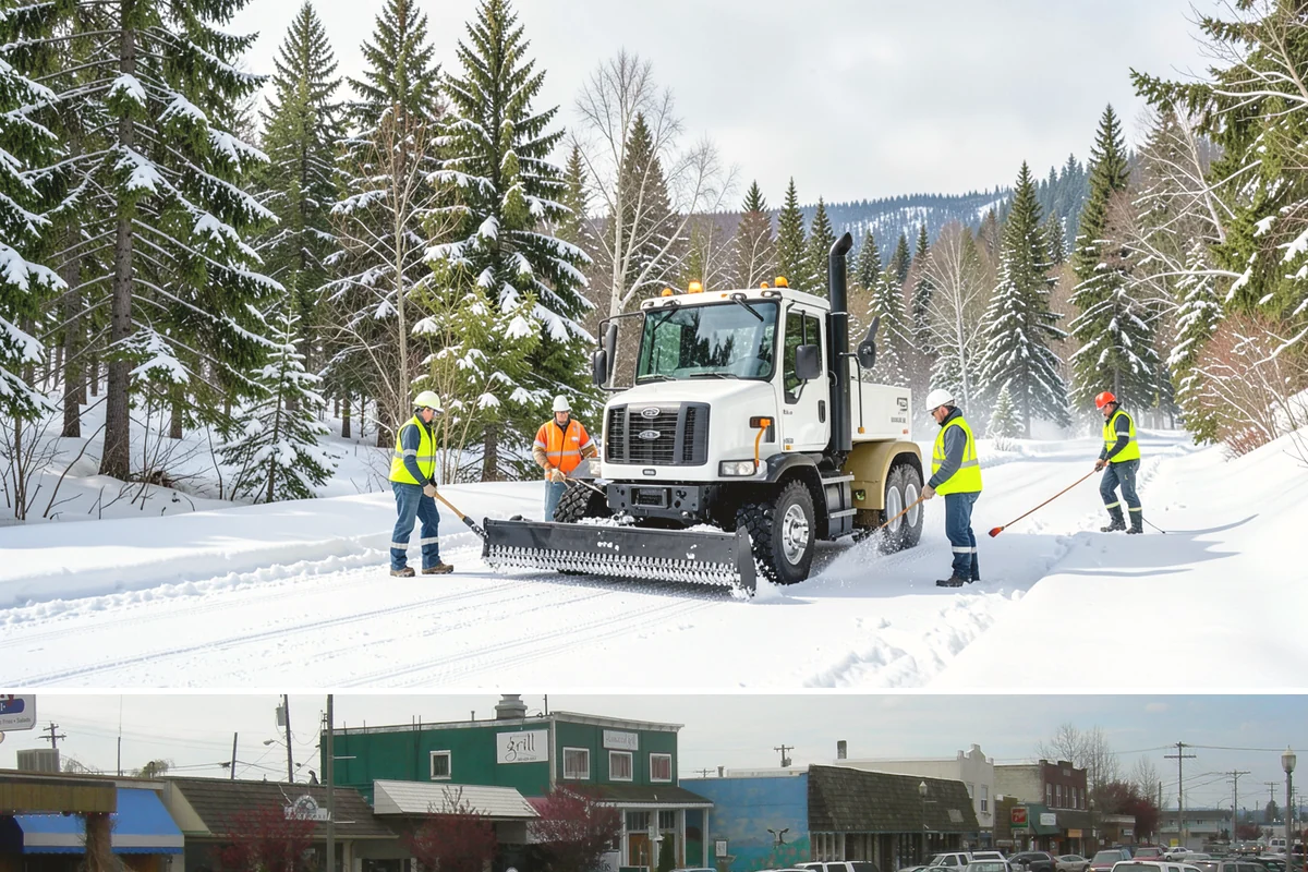 Stairs Deicing in Stanwood, Snohomish County, WA - Deice stairs immediately whenever freezing rain or overnight refreeze is expected, most likely December and January in the...