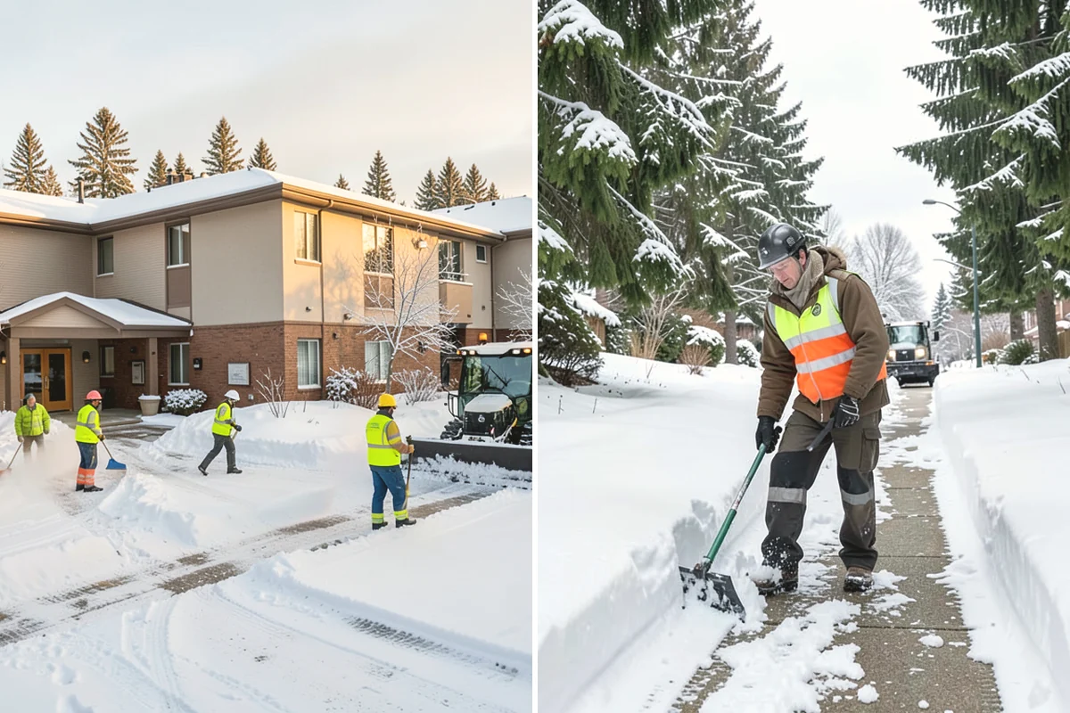 Stairs Deicing in Tukwila, King County, WA - Inspect each tread and nosing for a refreeze glaze
