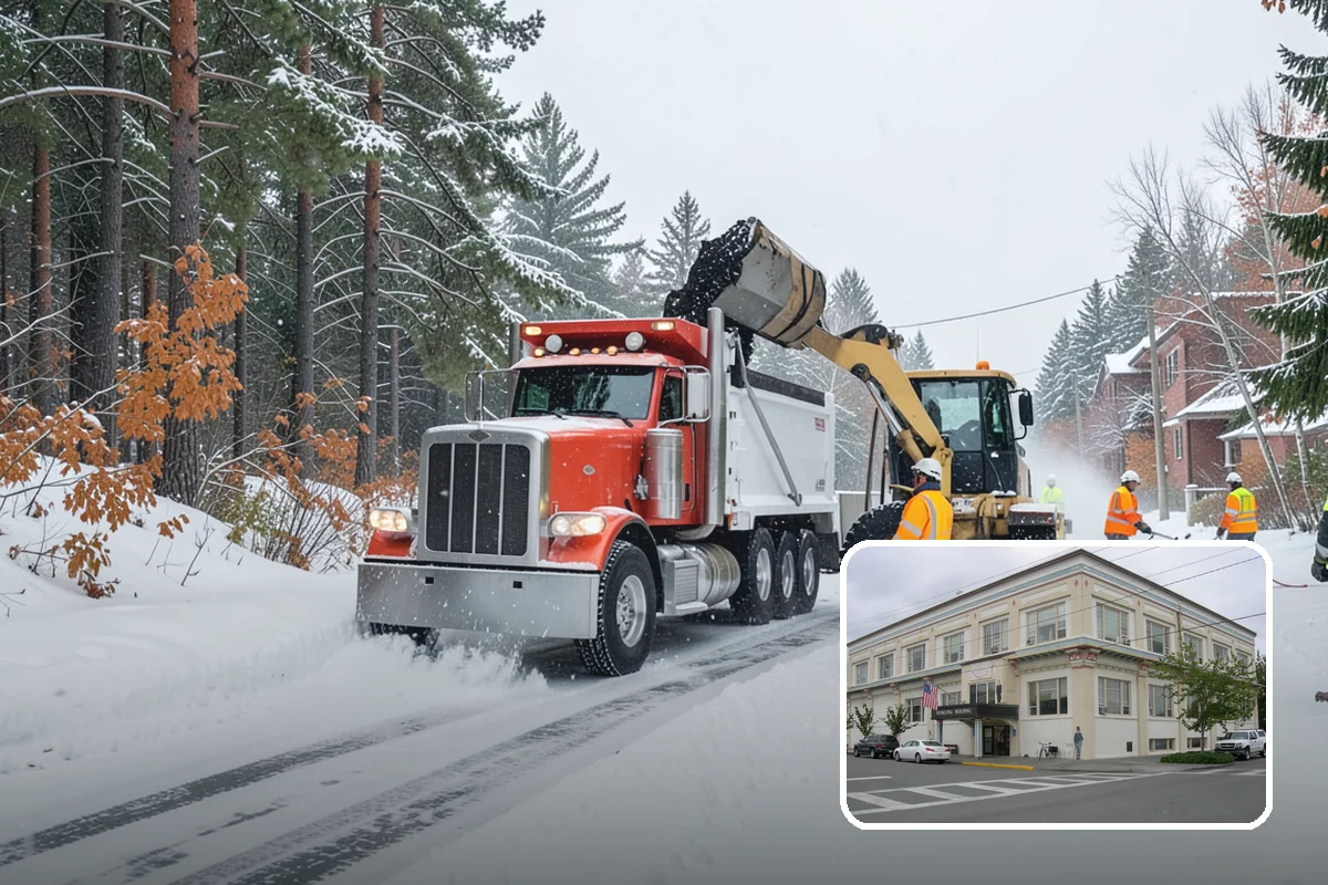 Stairs Snow Removal in Anacortes, Skagit County, WA - Eliminates packed ice hidden in tread corners and nosings