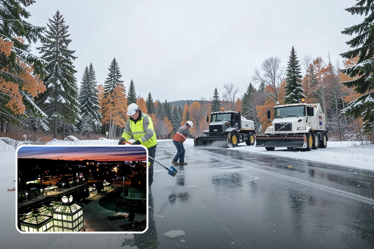 Stairs Snow Removal in Auburn, King County, WA - Eliminates packed ice hidden in tread corners and nosings