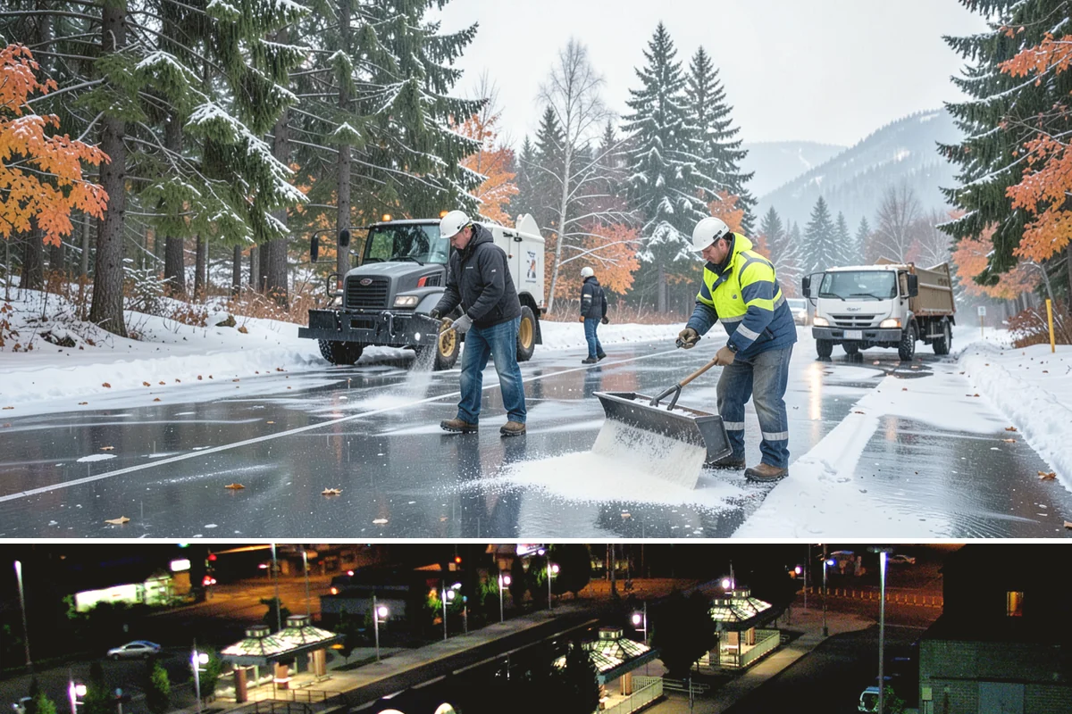 Stairs Snow Removal in Auburn, King County, WA - Prioritize stair clearing at the leading edge of any snow or freezing-rain event, typically December through February in the...