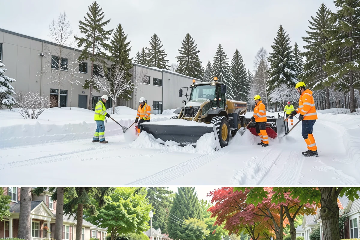 Stairs Snow Removal in Beaux Arts Village, King County, WA - Prioritize stair clearing at the leading edge of any snow or freezing-rain event, typically December through February in the...