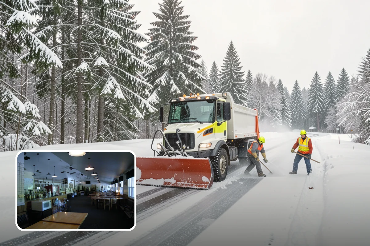 Stairs Snow Removal in Black Diamond, King County, WA - Eliminates packed ice hidden in tread corners and nosings