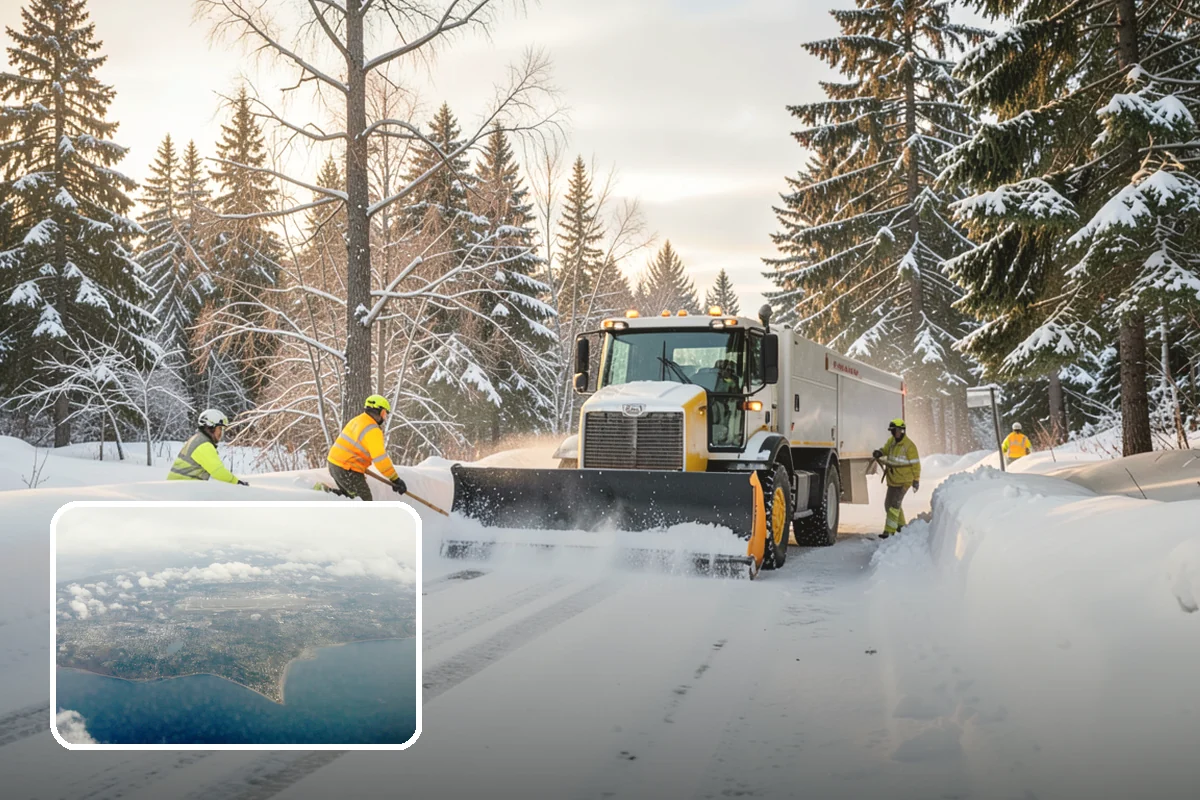 Stairs Snow Removal in Burien, King County, WA - Eliminates packed ice hidden in tread corners and nosings