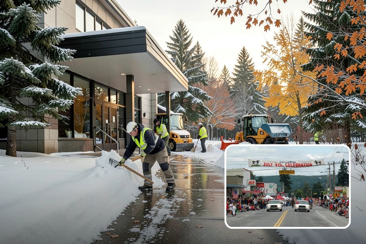 Stairs Snow Removal in Carnation, King County, WA - Eliminates packed ice hidden in tread corners and nosings