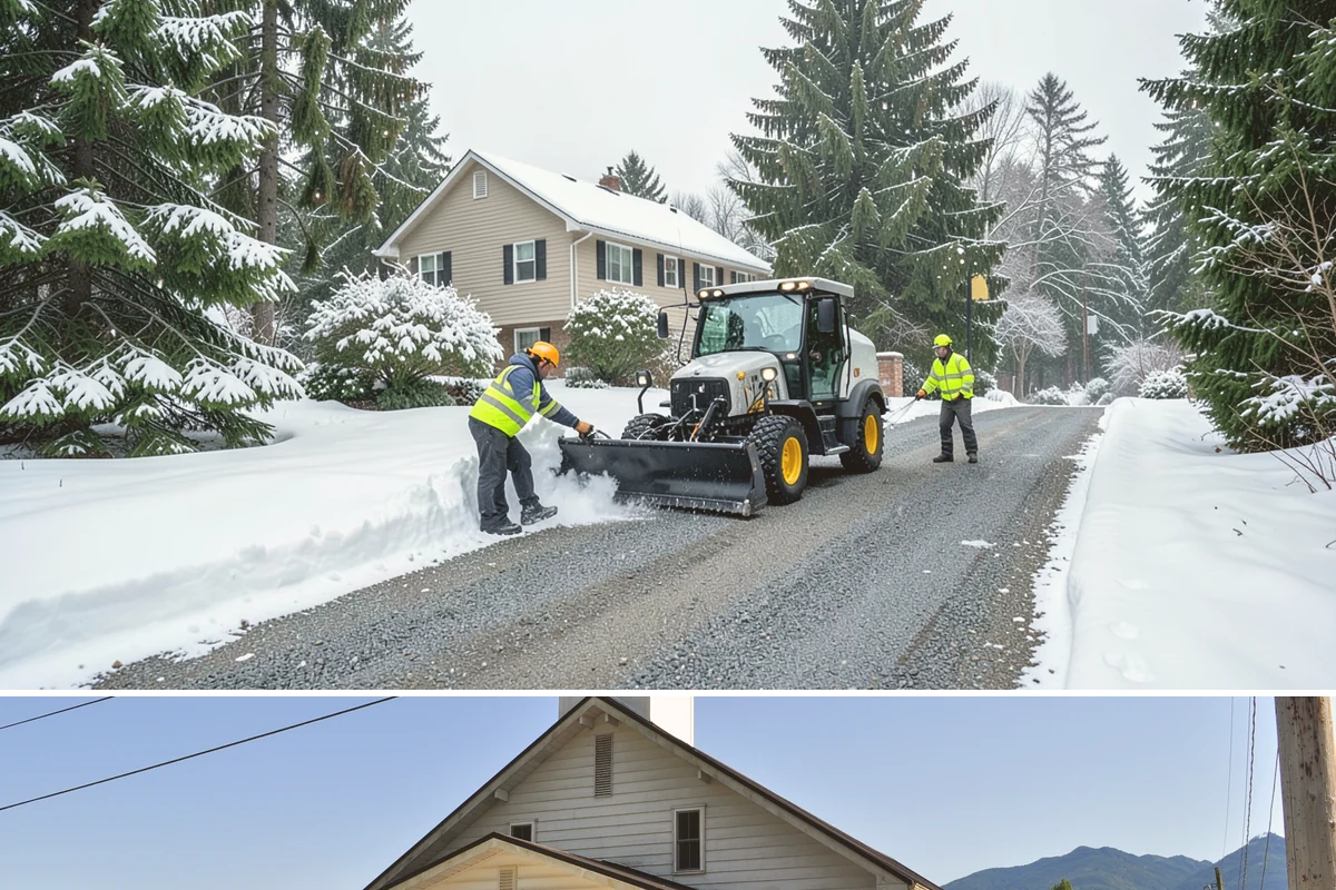 Stairs Snow Removal in Concrete, Skagit County, WA - Prioritize stair clearing at the leading edge of any snow or freezing-rain event, typically December through February in the...