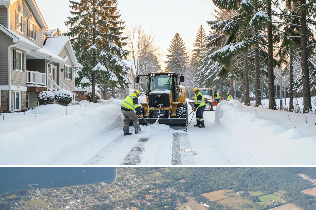 Stairs Snow Removal in Coupeville, Island County, WA - Prioritize stair clearing at the leading edge of any snow or freezing-rain event, typically December through February in the...