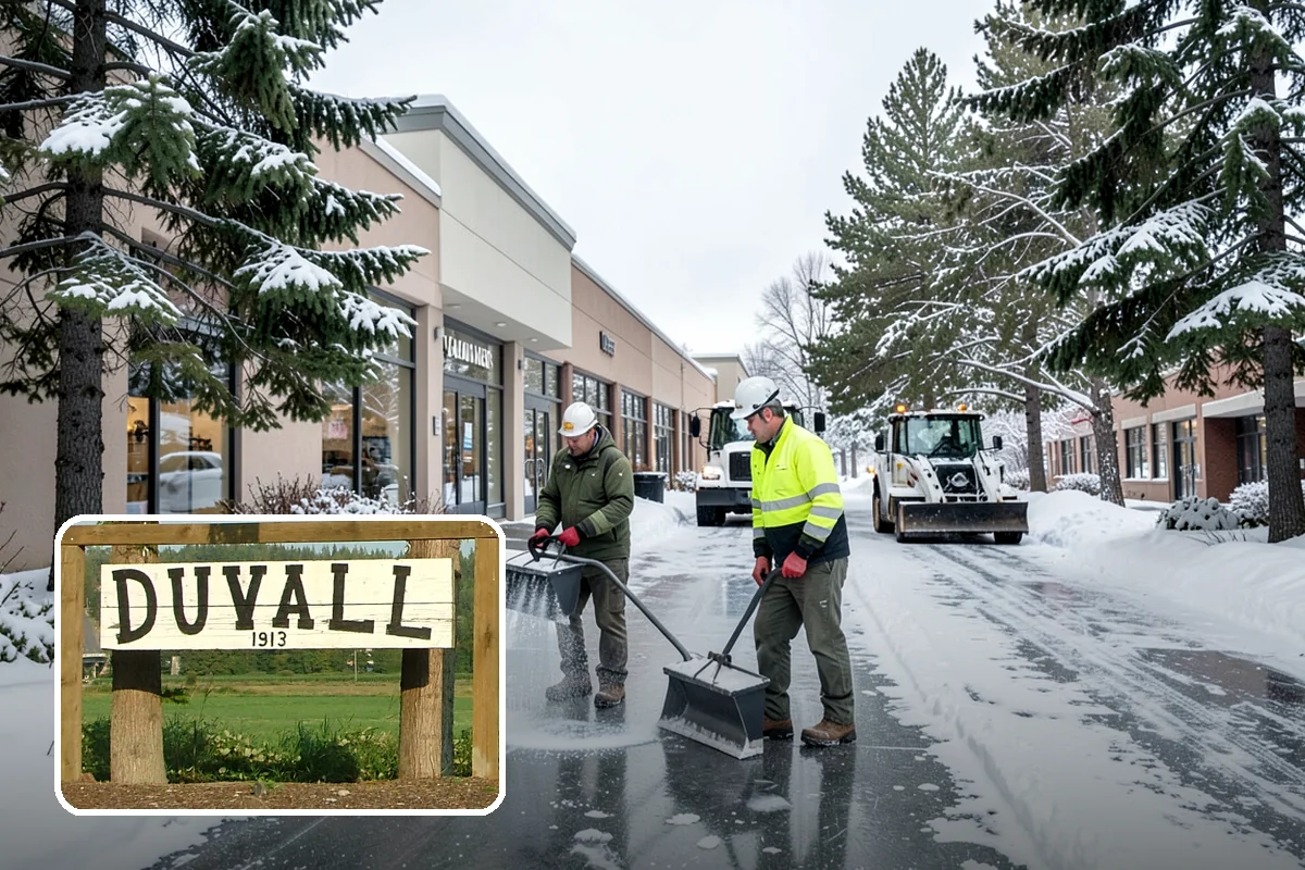 Stairs Snow Removal in Duvall, King County, WA - Eliminates packed ice hidden in tread corners and nosings