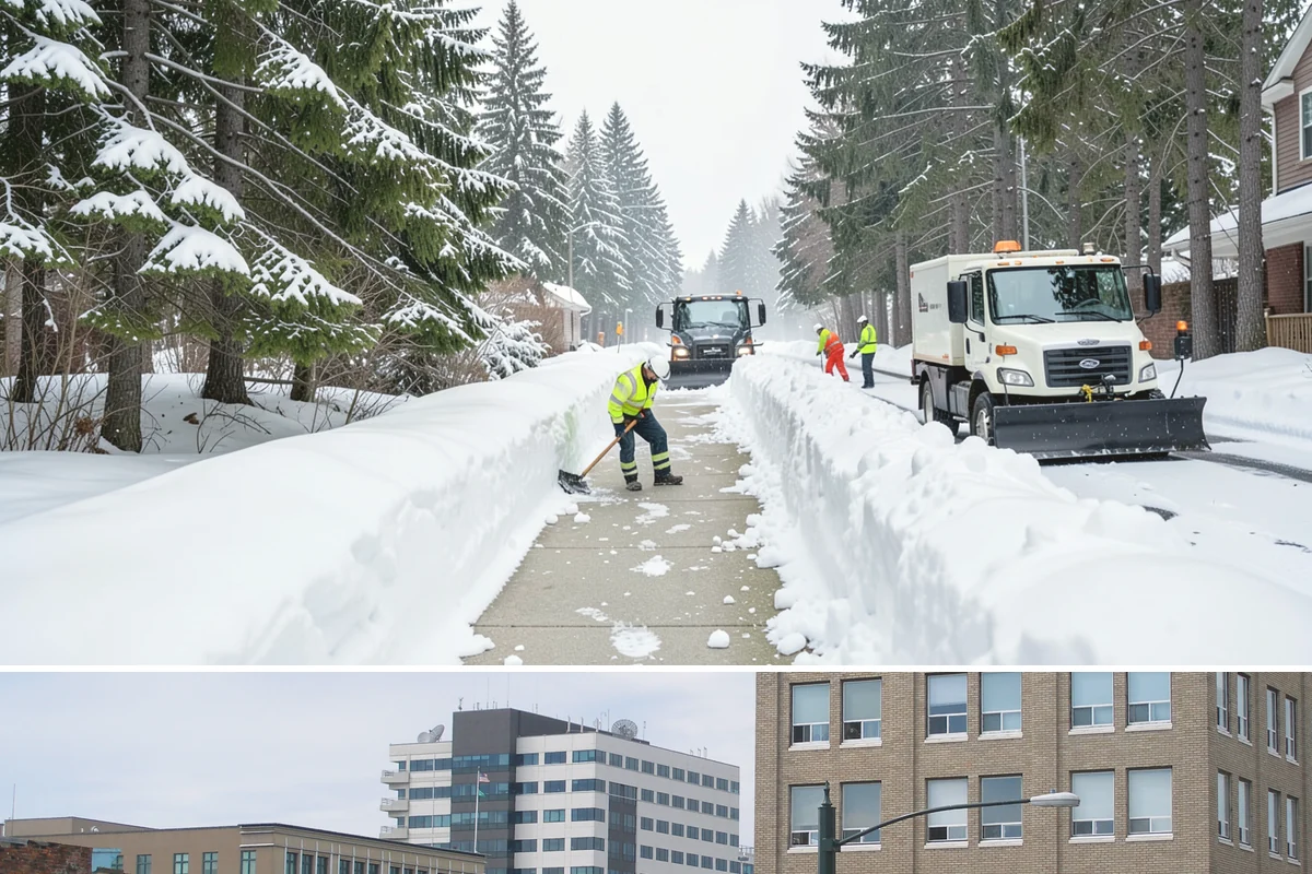 Stairs Snow Removal in Everett, Snohomish County, WA - Prioritize stair clearing at the leading edge of any snow or freezing-rain event, typically December through February in the...
