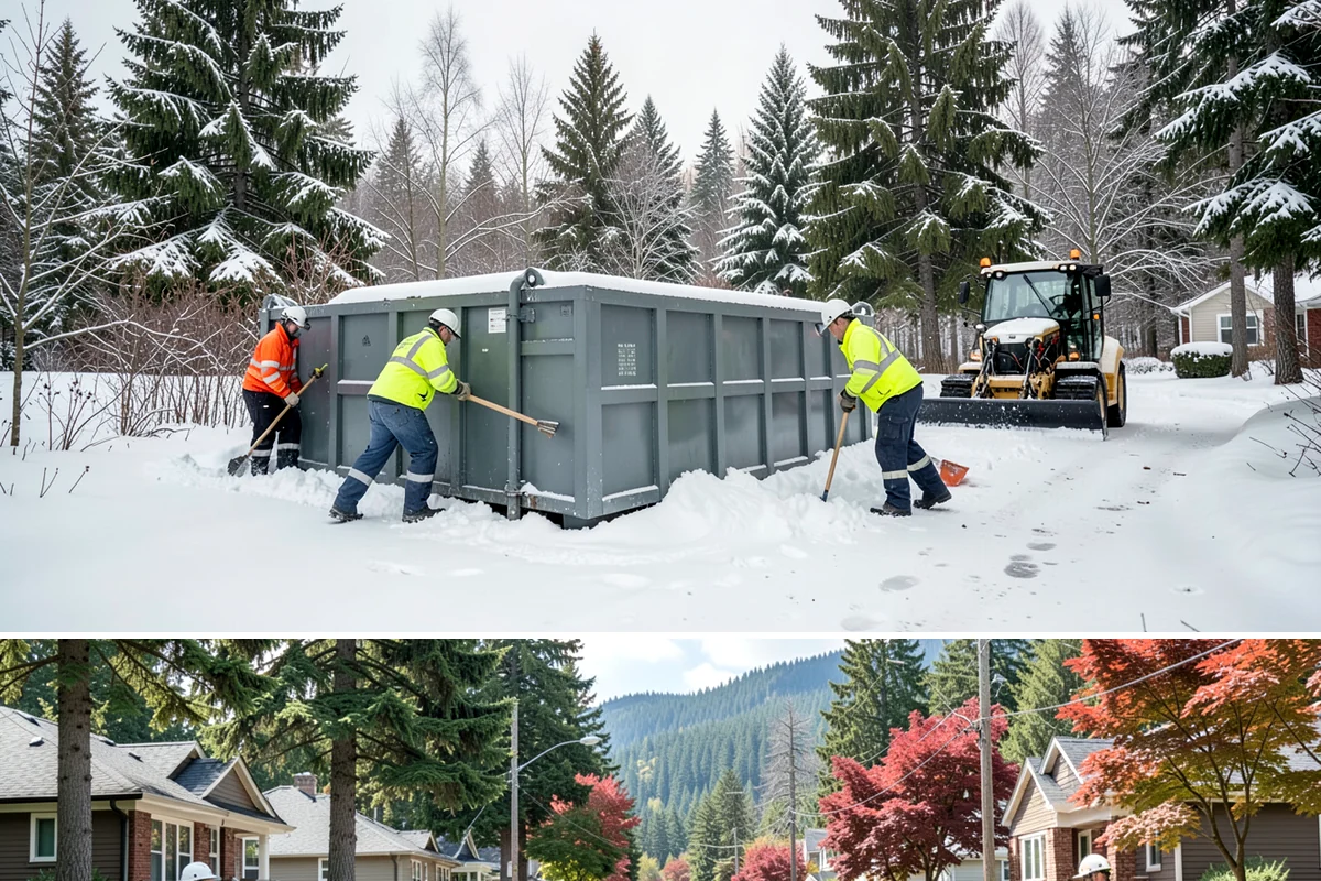 Stairs Snow Removal in Hunts Point, King County, WA - Prioritize stair clearing at the leading edge of any snow or freezing-rain event, typically December through February in the...