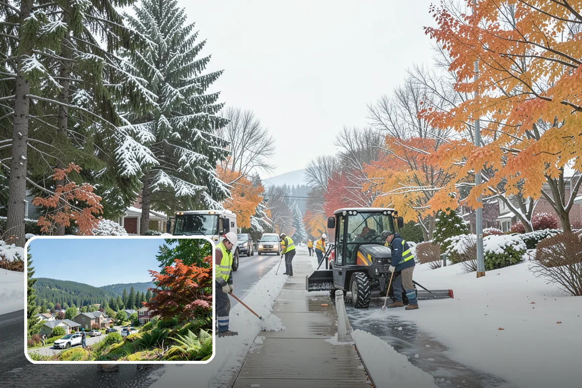 Stairs Snow Removal in Index, Snohomish County, WA - Eliminates packed ice hidden in tread corners and nosings