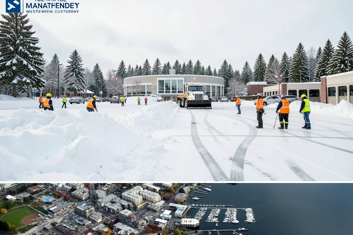 Stairs Snow Removal in Kirkland, King County, WA - Prioritize stair clearing at the leading edge of any snow or freezing-rain event, typically December through February in the...
