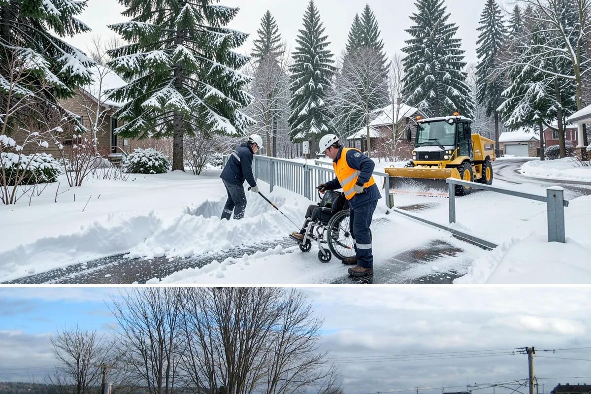 Stairs Snow Removal in Langley, Island County, WA - Prioritize stair clearing at the leading edge of any snow or freezing-rain event, typically December through February in the...