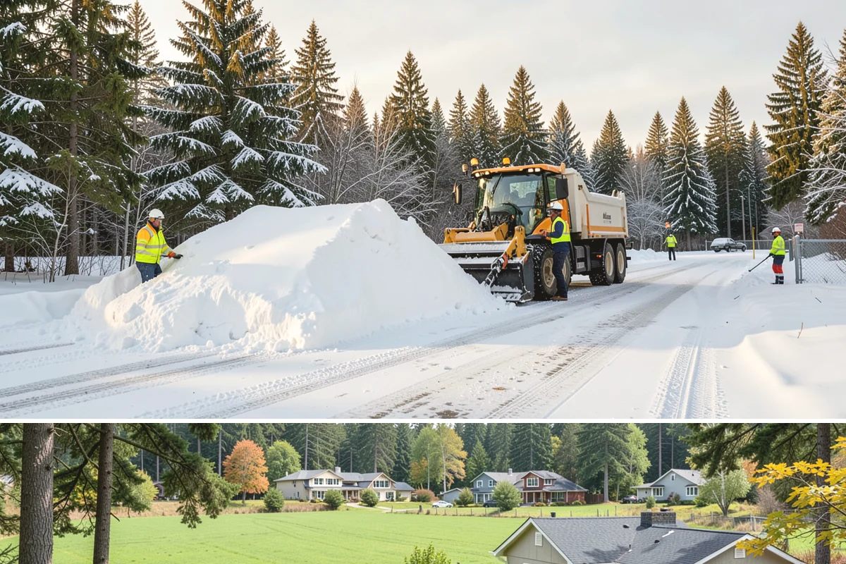 Stairs Snow Removal in Lyman, Skagit County, WA - Prioritize stair clearing at the leading edge of any snow or freezing-rain event, typically December through February in the...