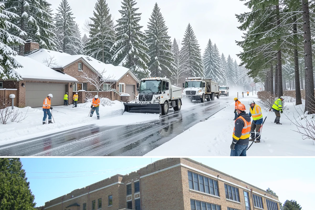Stairs Snow Removal in Maple Valley, King County, WA - Prioritize stair clearing at the leading edge of any snow or freezing-rain event, typically December through February in the...