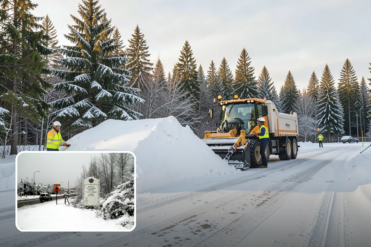 Stairs Snow Removal in Newcastle, King County, WA - Eliminates packed ice hidden in tread corners and nosings
